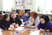 6 декабря 2024 г. в Рязанском городском Дворце детского творчества прошел рабочий семинар с заместителями руководителей и методистами учреждений дополнительного образования города Рязани на тему «Разработка дополнительных общеобразовательных программ. Разбор ошибок». Спикерами семинара выступили Ирина Владимировна Филимонова - заместитель директора РГДДТ и Ирина Михайловна Михайлова - эксперт регионального экспертного совета по независимой оценке качества дополнительных общеобразовательных программ, замести
