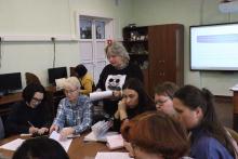 6 декабря 2024 г. в Рязанском городском Дворце детского творчества прошел рабочий семинар с заместителями руководителей и методистами учреждений дополнительного образования города Рязани на тему «Разработка дополнительных общеобразовательных программ. Разбор ошибок». Спикерами семинара выступили Ирина Владимировна Филимонова - заместитель директора РГДДТ и Ирина Михайловна Михайлова - эксперт регионального экспертного совета по независимой оценке качества дополнительных общеобразовательных программ, замести
