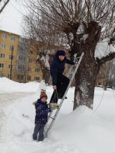 Природоохранный месячник «Столовая для пернатых»