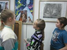 Отчетная выставка «Разноцветный детский мир»