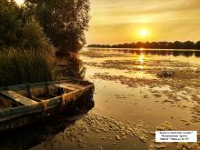 шк. 72 Овчинников Артём, Лодка в закатном заливе, 1 место