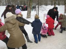 Праздничная развлекательная программа для жителей микрорайона «Зимние забавы»