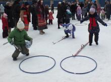 Праздничная развлекательная программа для жителей микрорайона «Зимние забавы»